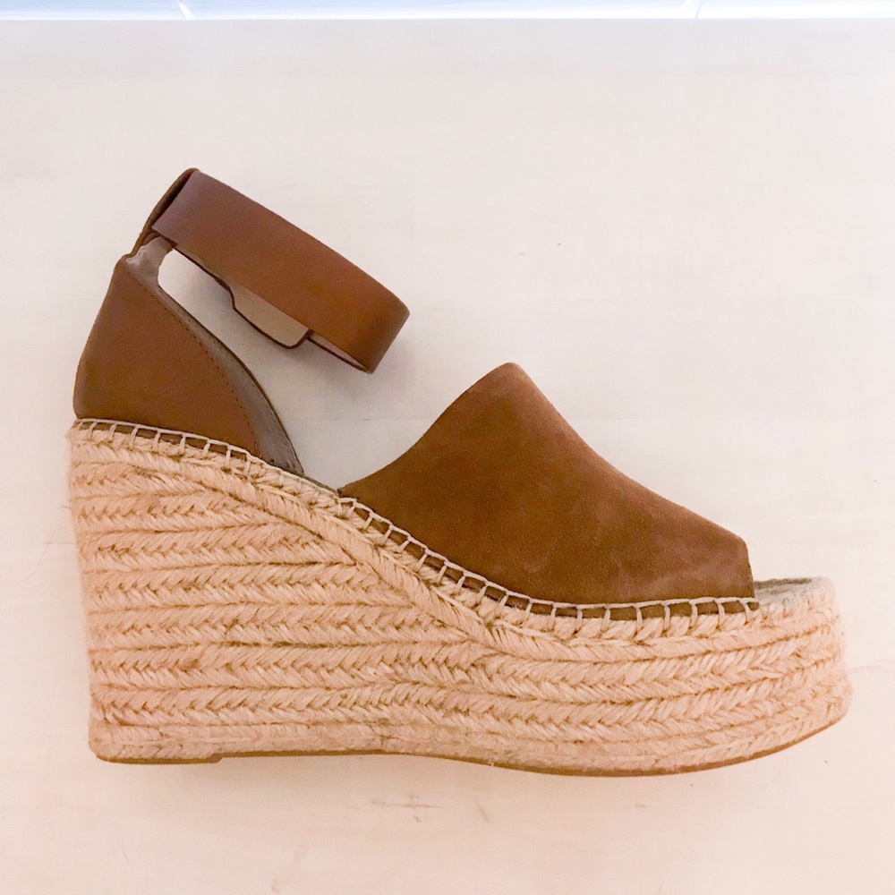 ONLY WORN ONCE, Marc Fisher Wedges, 8.5